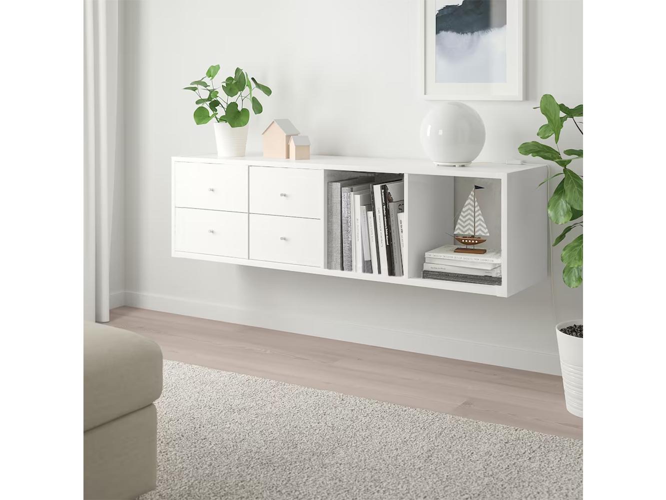 Стеллаж Каллакс 225 white ИКЕА (IKEA) изображение товара