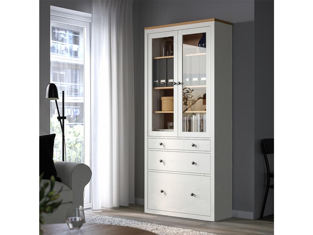 Книжный шкаф Хемнэс13 white ИКЕА (IKEA) изображение товара